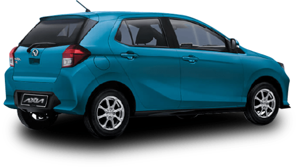 kuching car rental kereta sewa Tiva Perodua New Axia 2023