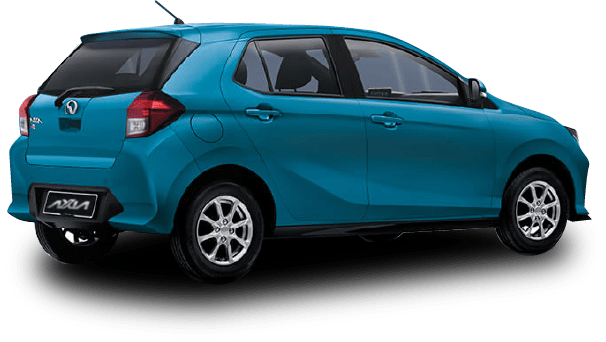 kuching car rental kereta sewa Tiva Perodua New Axia 2023