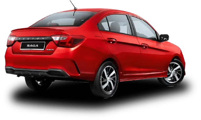 kuching car rental kereta sewa Tiva Proton Saga 2023