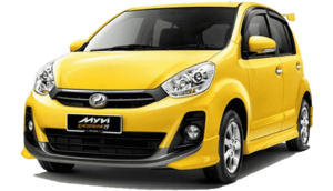 Myvi SE 2014 car for rent kuching